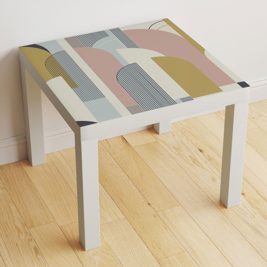 Vinilo Adhesivo Decorativo para Mesa - Diseño de arcos