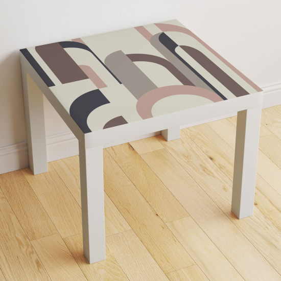 Vinilo Adhesivo Decorativo para Mesa - Diseño de Arcos