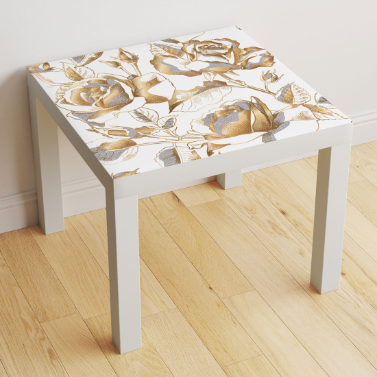 Vinilo Adhesivo Decorativo para Mesa - Flores