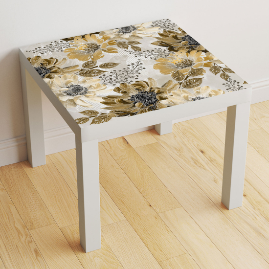 Vinilo Adhesivo Decorativo para Mesa - Flores