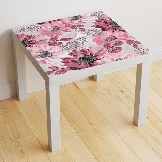 Vinilo Adhesivo Decorativo para Mesa - Flores