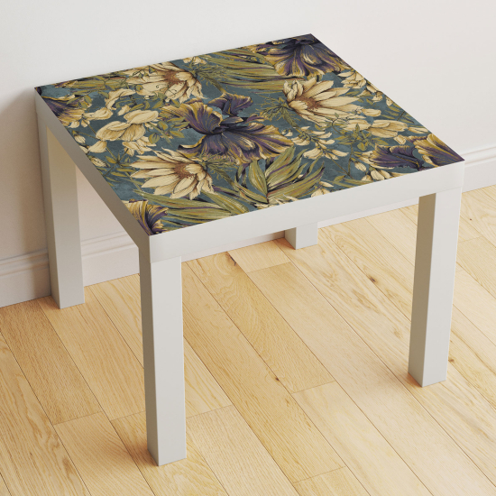 Vinilo Adhesivo Decorativo para Mesa - Flores