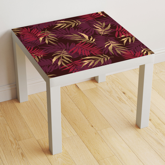 Vinilo Adhesivo Decorativo para Mesa - Hojas