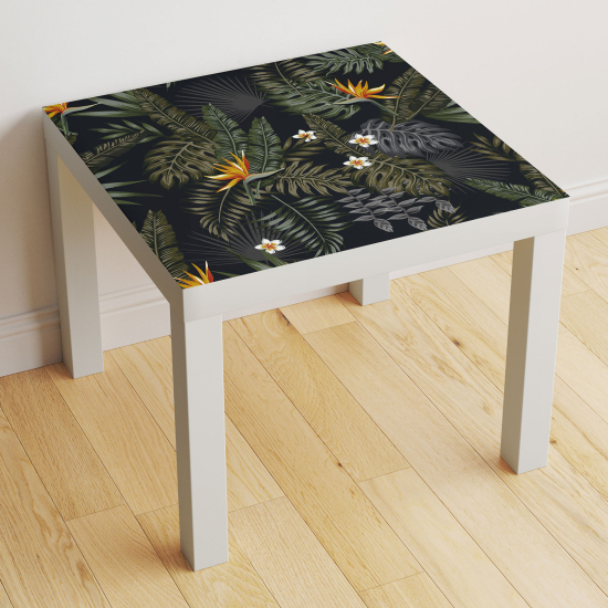 Vinilo Adhesivo Decorativo para Mesa - Hojas Tropicales