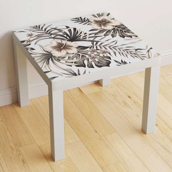Vinilo Adhesivo Decorativo para Mesa - Hojas Tropicales