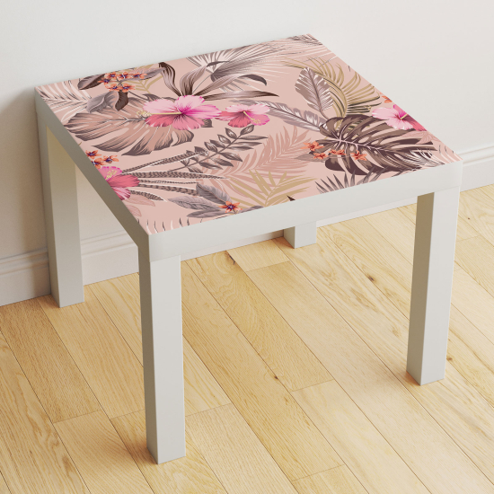 Vinilo Adhesivo Decorativo para Mesa - Hojas Tropicales