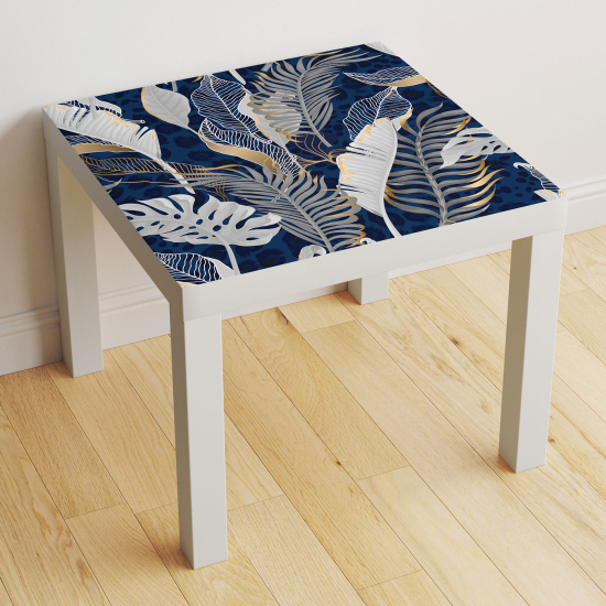 Vinilo Adhesivo Decorativo para Mesa - Hojas Tropicales