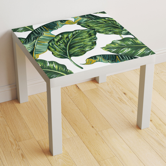 Vinilo Adhesivo Decorativo para Mesa - Hojas Tropicales