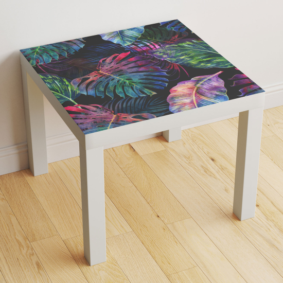 Vinilo Adhesivo Decorativo para Mesa - Hojas Tropicales