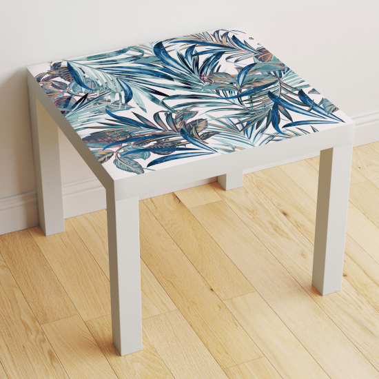 Vinilo Adhesivo Decorativo para Mesa - Hojas Tropicales