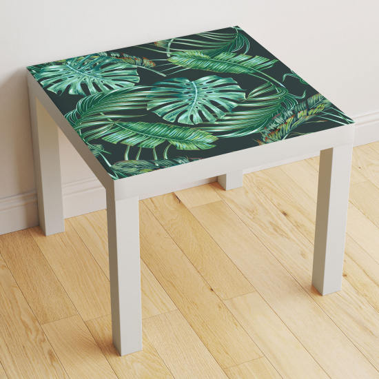 Vinilo Adhesivo Decorativo para Mesa - Hojas Tropicales