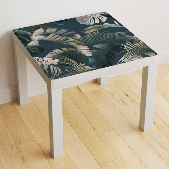 Vinilo Adhesivo Decorativo para Mesa - Hojas Tropicales