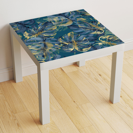 Vinilo Adhesivo Decorativo para Mesa - Hojas Tropicales