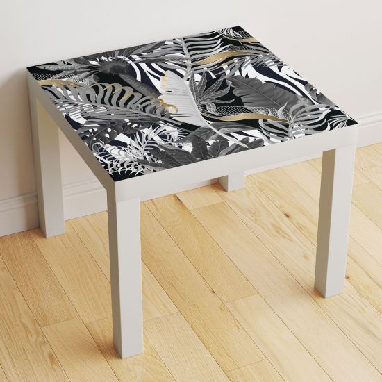 Vinilo Adhesivo Decorativo para Mesa - Hojas Tropicales