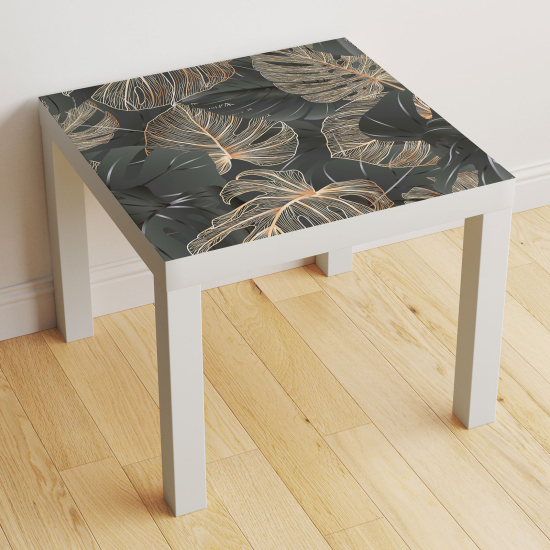 Vinilo Adhesivo Decorativo para Mesa - Hojas Tropicales