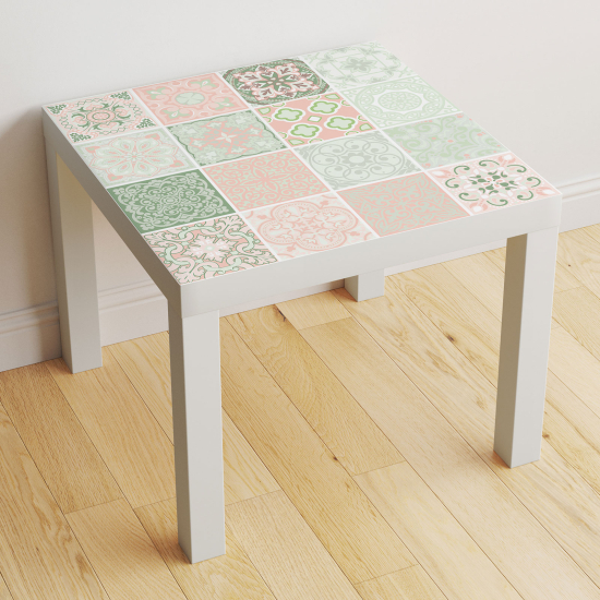 Vinilo Adhesivo Decorativo para Mesa - Motivo Azulejos de cemento