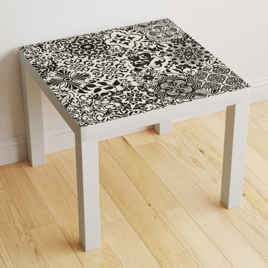 Vinilo Adhesivo Decorativo para Mesa - Motivo Azulejos de cemento