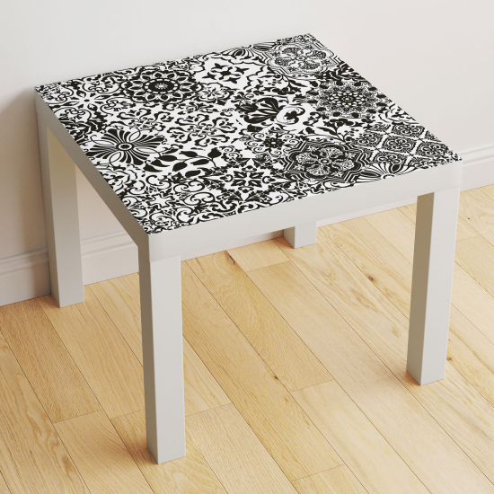 Vinilo Adhesivo Decorativo para Mesa - Motivo Azulejos de cemento