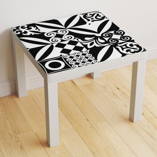 Vinilo Adhesivo Decorativo para Mesa - Motivo Azulejos de cemento