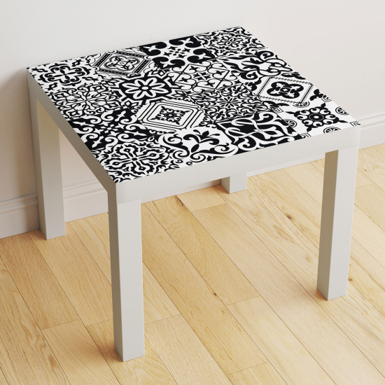 Vinilo Adhesivo Decorativo para Mesa - Motivo Azulejos de cemento