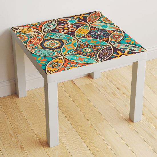 Vinilo Adhesivo Decorativo para Mesa - Motivo Azulejos de cemento