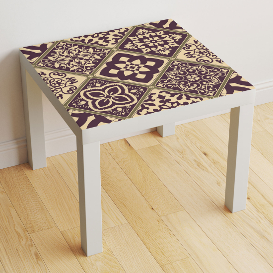 Vinilo Adhesivo Decorativo para Mesa - Motivo Azulejos de cemento