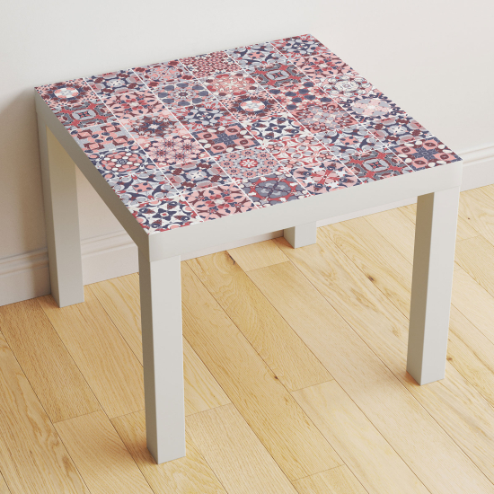 Vinilo Adhesivo Decorativo para Mesa - Motivo Azulejos de cemento