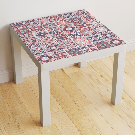 Vinilo Adhesivo Decorativo para Mesa - Motivo Azulejos de cemento
