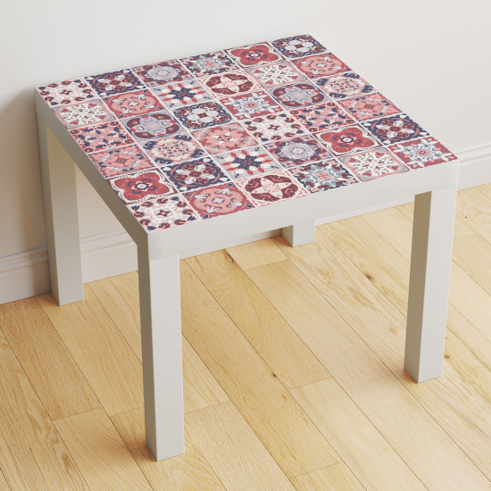 Vinilo Adhesivo Decorativo para Mesa - Motivo Azulejos de cemento