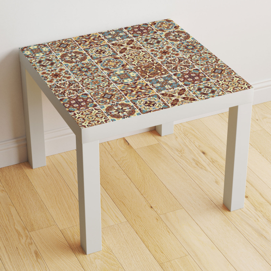 Vinilo Adhesivo Decorativo para Mesa - Motivo Azulejos de cemento