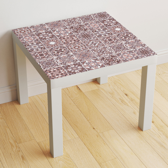 Vinilo Adhesivo Decorativo para Mesa - Motivo Azulejos de cemento