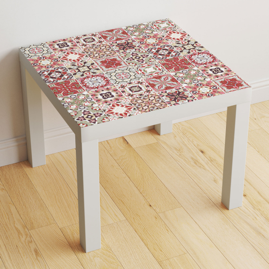 Vinilo Adhesivo Decorativo para Mesa - Motivo Azulejos de cemento