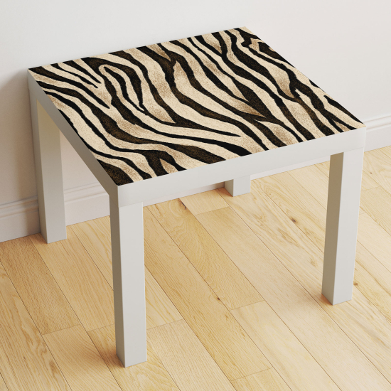 Vinilo Adhesivo Decorativo para Mesa - Motivo Cebra