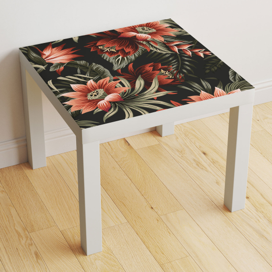 Vinilo Adhesivo Decorativo para Mesa - Motivo Floral