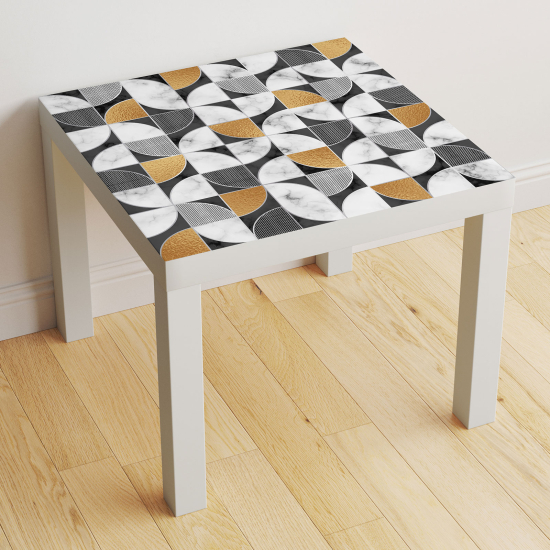 Vinilo Adhesivo Decorativo para Mesa - Motivo Geométrico