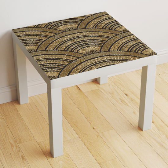 Vinilo Adhesivo Decorativo para Mesa - Motivo Oriental