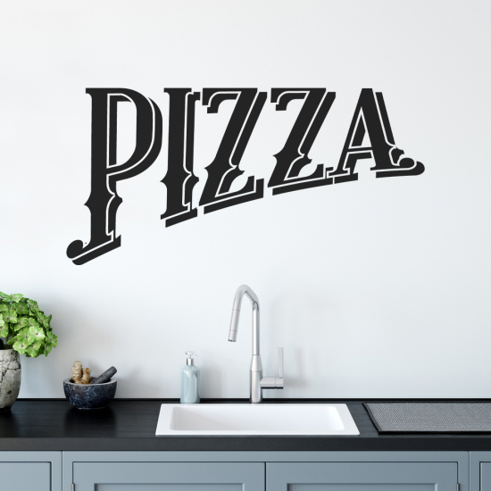 Vinilo Adhesivo Decorativo - Pizza