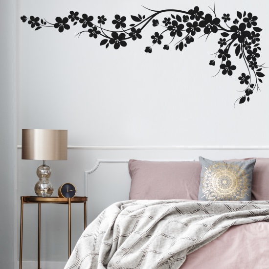Vinilo Adhesivo Decorativo - Rama floral
