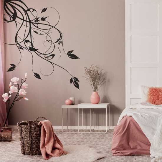 Vinilo Adhesivo Decorativo - Rama floral