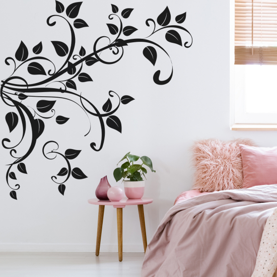 Vinilo Adhesivo Decorativo - Rama floral