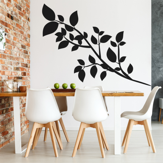 Vinilo Adhesivo Decorativo - Rama floral