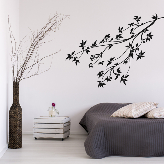 Vinilo Adhesivo Decorativo - Rama floral