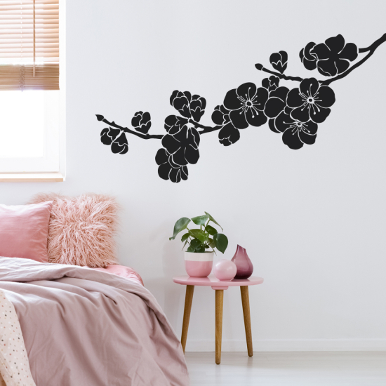 Vinilo Adhesivo Decorativo - Rama floral