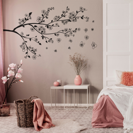 Vinilo Adhesivo Decorativo - Rama Sakura