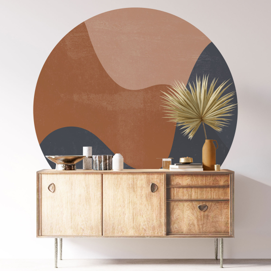 Vinilo Adhesivo Decorativo Redondo - Boho