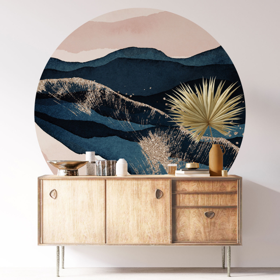 Vinilo Adhesivo Decorativo Redondo - Boho