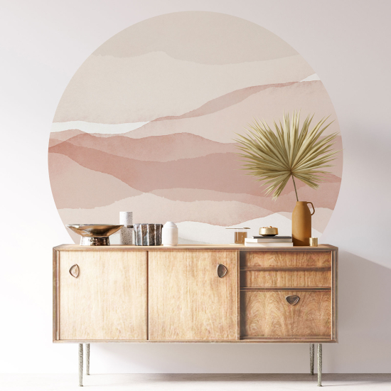 Vinilo Adhesivo Decorativo Redondo - Boho
