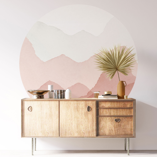 Vinilo Adhesivo Decorativo Redondo - Boho