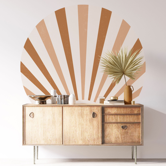 Vinilo Adhesivo Decorativo Redondo - Boho