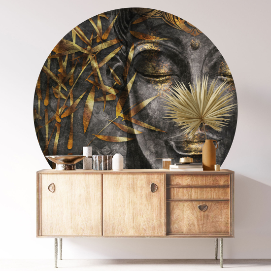 Vinilo Adhesivo Decorativo Redondo - Buda